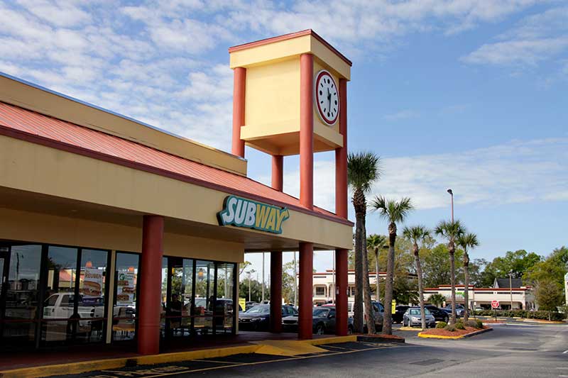 Subway Strip Mall - Commercial Property Leasing - Spring Hill, FL